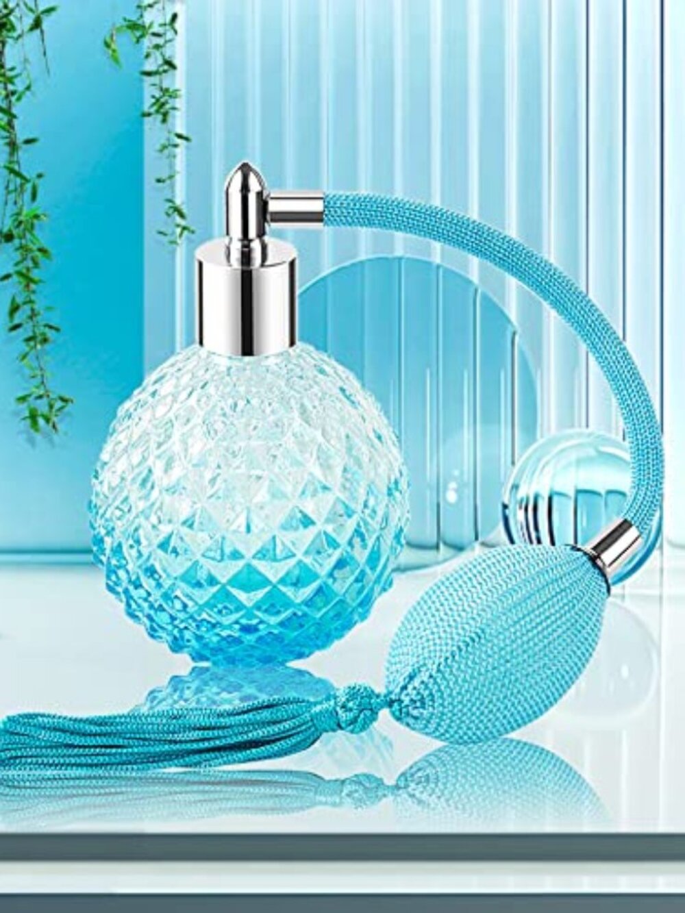 Vintage style Perfume Spray Bottle 100ml Vintage Refillable Perfume Bottle